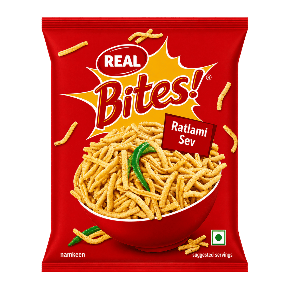 Real Bites Ratlami Sev 400 g buy online USA - 1